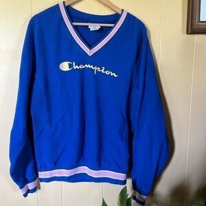 Champion Embroidered Sweater!